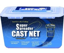 Fitec SS1000 Super Spreader Cast Net 7ft 3/8in Mesh Fast Sink High Strength New