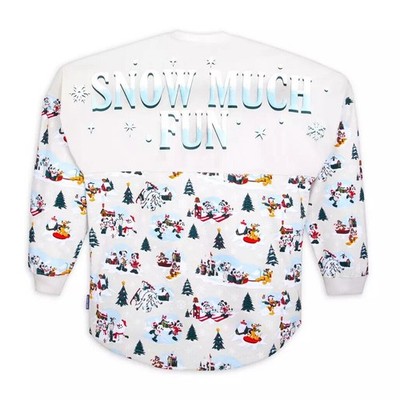 Disney Parks Walt's Holiday Lodge Snow Much Fun Spirit Jersey Adult Mickey Mouse