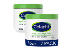 2-Pack Cetaphil Face  Body Moisturizer, Hydrating Moisturizing Cream 16 oz Each