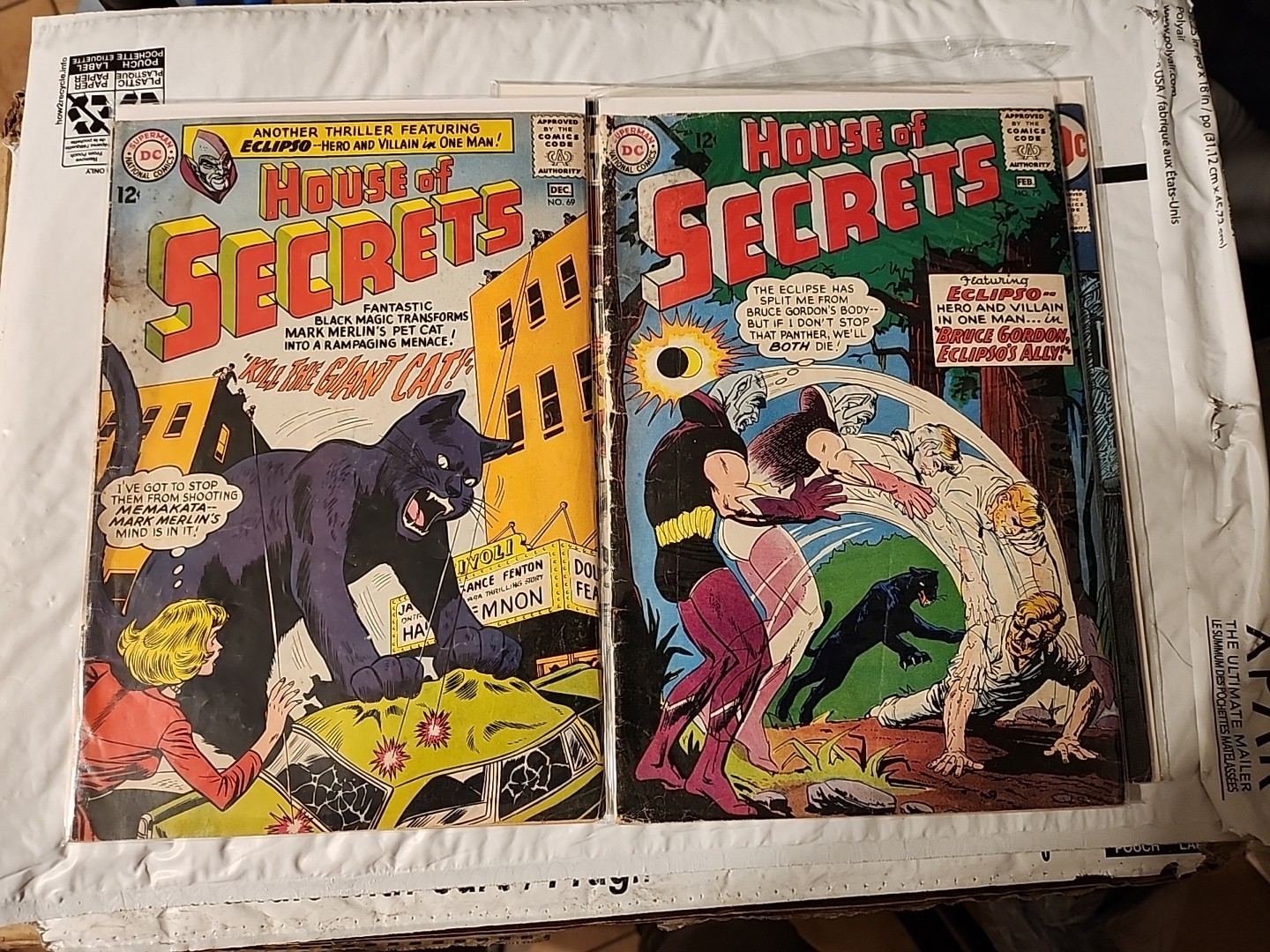 House Of Secrets DC Comics #69 70 84 102  Lot Of 4 Books Bronze Age