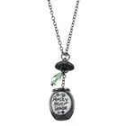 Japan Tokyo Disney Store Sally Necklace Black Nightshade Nightmare Christmas
