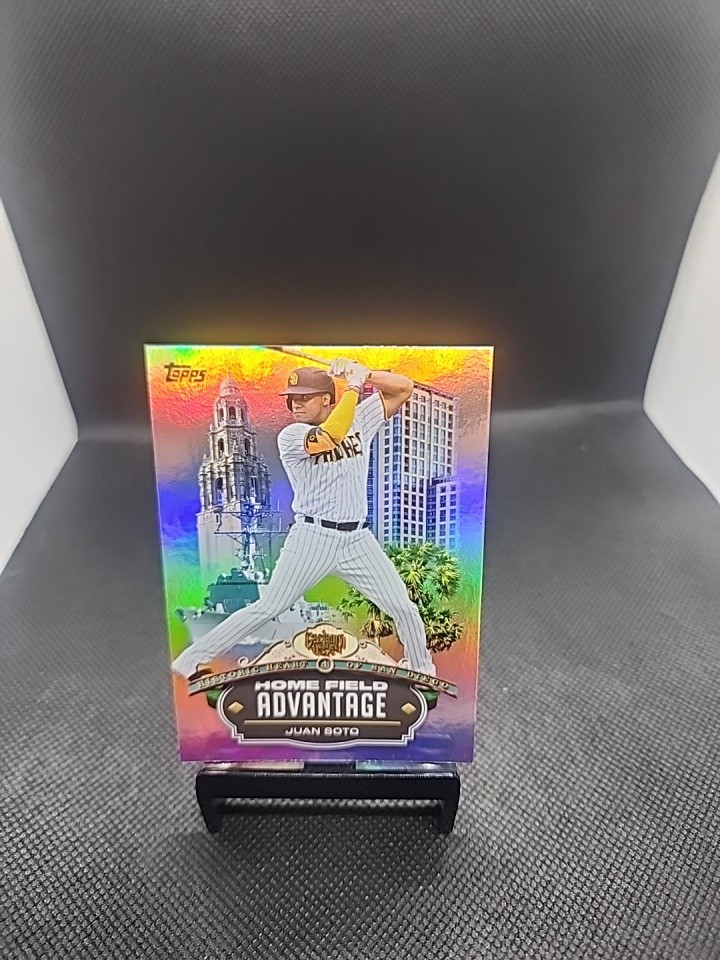 2023 Topps Series 1 - Home Field Advantage Juan Soto #HA-2 Padres Mets SSP