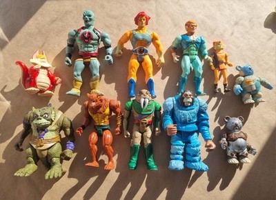 Thundercats Action Figure Collection inc Bert Bill LJN 80s Incomplete