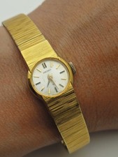 Vintage SEIKO Stelux Japan 0310R 18kGF Ladies watch Mechanical Hand-Wound Workin
