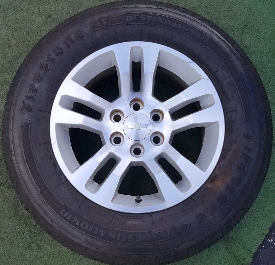 4 заводских колеса шины для Chevrolet Tahoe Yukon от оригинального производителя GMC Silverado Sierra 18 - Изображение 4 из 4