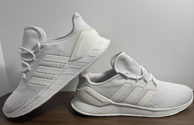 Adidas QUESTAR Flow Running Shoes HO1179 Triple White Size 13