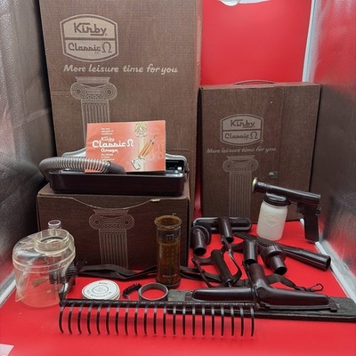 Vintage Kirby Classic Omega Vacuum Cleaner Acc Kit Attachments & Parts