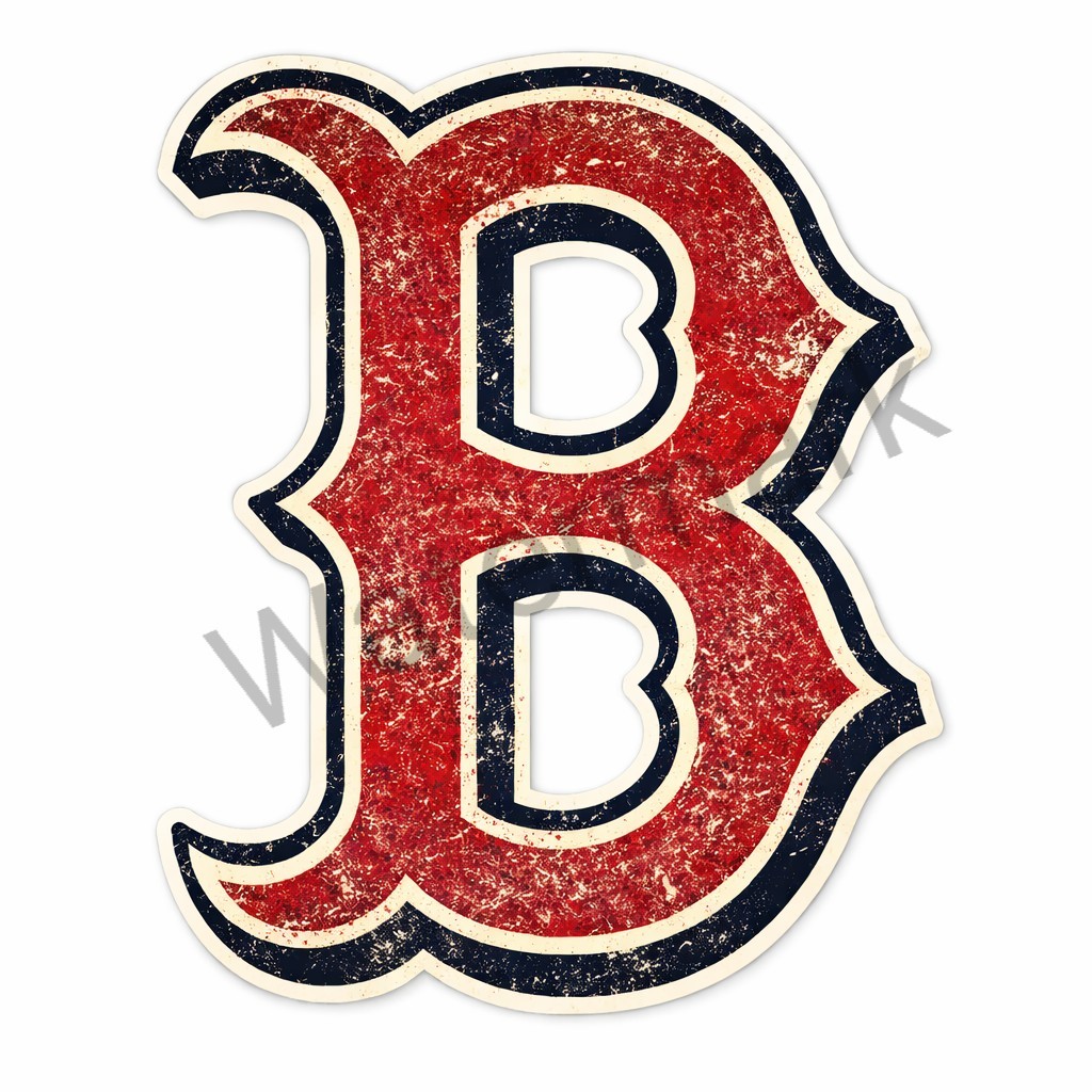 Boston Vintage Baseball Vinyl Car Truck Laptop Window Sticke