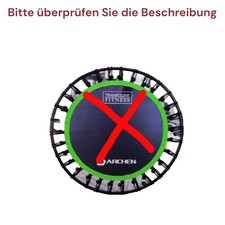 DARCHEN Mini Trampolin Erwachsene 204 kg Rebounder Indoor