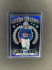 Abdul Carter 2025 Donruss Optic Rookie Recruits Black Pandora /149 RC Giants