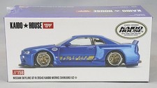 KAIDO HOUSE x True Scale Mini GT 1/64 Nissan Skyline GT-R R34 Kaido Works