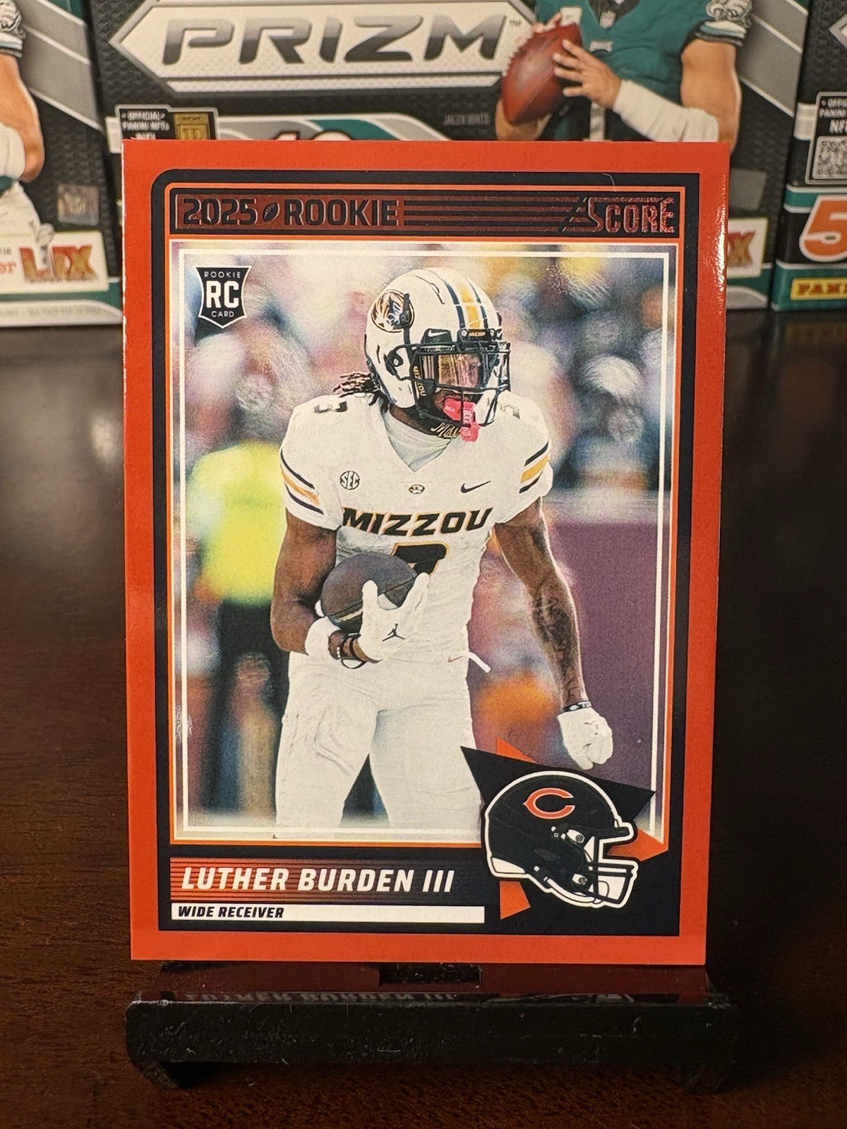 2025 Score - Rookies Luther Burden #18 Red (RC)
