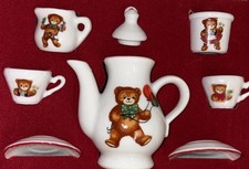 vintage Steiff mint limited edition collector tea set by Reutter Germany