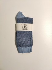 b studio -women's socks - multi color- Cotton Blend - Made in USA **M7**