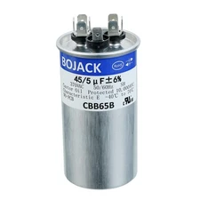 45+5uF 370V CBB65 Dual Run Capacitor for AC Motor