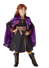 Disney Store FROZEN 2 ANNA Deluxe Costume Girls Dress Size 9/10 NEW w/Tags
