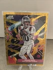 2025 Topps Chrome Cosmic Drake Maye /50 Gold Lasers Refractor