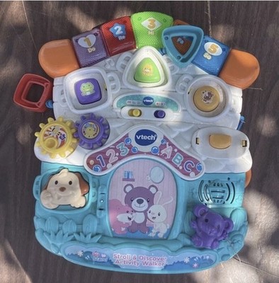 VTech Learning Walker Board Interactive Sit-to-Stand Toy with Music & Lights
