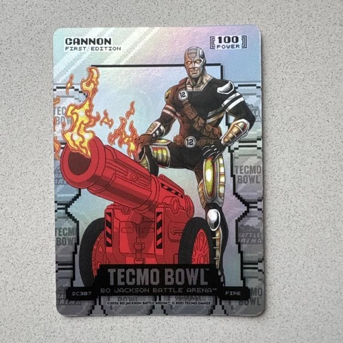 2026 Bo Jackson Battle Arena Tecmo Bowl Rich Gannon Cannon Silver Coin Fire