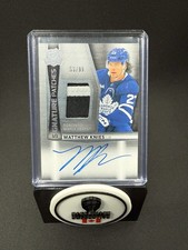 2024-25 UD The Cup Hockey Signature Patches - Matthew Knies Patch Auto 53/99