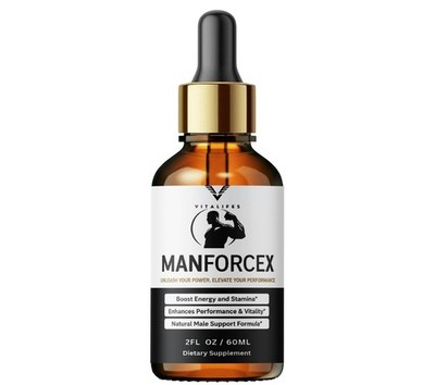 (1 Pack) ManForceX Drops Men's Daily Stamina Support Herbal Formula 60ml