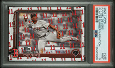 2025 TOPPS Rafael Devers PLAYER NUMBER Variation JERSEY Giants #8of /11 NO PSA10