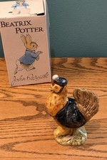 New Old Stock VNT 1974 Beatrix Potter SALLY HENNY PENNY Porcelain Figurine/Box