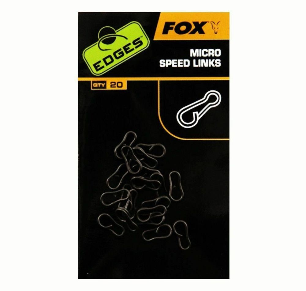 Fox Edges Carp Fishing Micro Speed Links For Rigs PVA Spods Leads & More