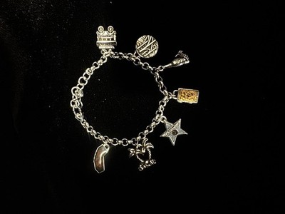 BRIGHTON CALIFORNIA STATE CHARM BRACELET