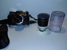 KODAK RETINA REFLEX III WITH 135MM 135/4 SCHNEIDER TELE-XENAR  CASE MINT