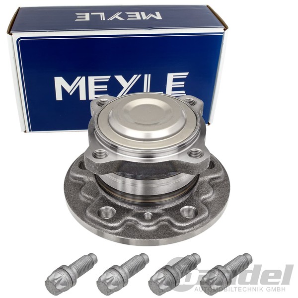 Meyle Radnabe Mit ABS-RING Mit Radlager Hinten Passend FüR BMW 1 2 X1 X2 Mini-image