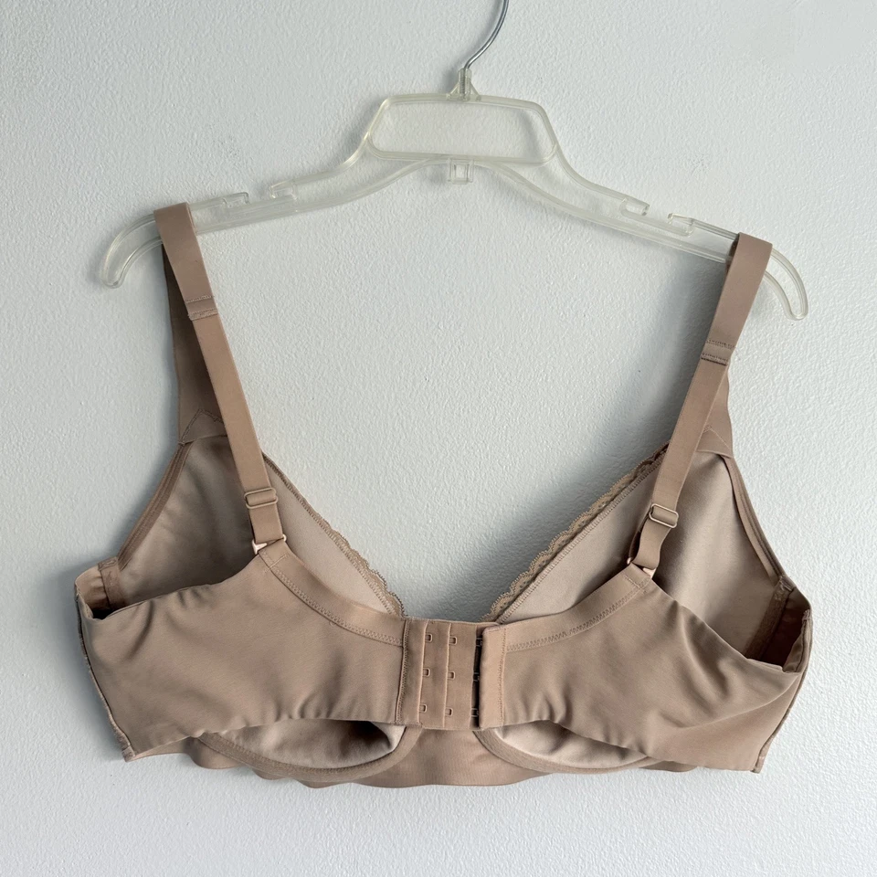 Soma Bra Size 38DDD Enticing Lift Balconet Beige Blush Lace Unlined - Image 4 of 4