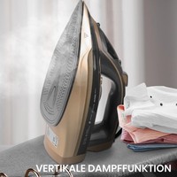 Superlex DampfbüGeleisen 3200W Dampf Dampfstoß Anti-Kalk Selbstreinigung 400Ml