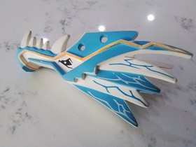 Lego Dragon Upper Jaw and Dragon God Banner Ninjago Blue Ice Dragon Attack 2260