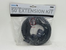 SIRIUS SATELLITE RADIO 50 FT EXTENSION KIT TERK SIR-EXT50 Indoor/Outdoor NOS