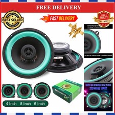 PHONEPACE 4/5/6.5 Inch Universal Car Coaxial Speakers HiFi Full Range Audio