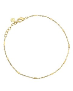 Authentic gorjana - Tatum Anklet 9" to 10" - 18k Gold-Plated Finish - Enthusias...