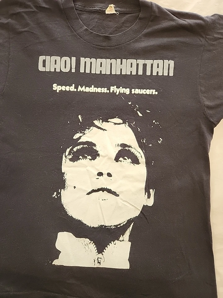 EDIE!!! CIAO MANHATTAN ESTRELAS DE TELA ORIGINAL TAMANHO GRANDE! EXCELENTE ESTADO - Imagem 3 de 3