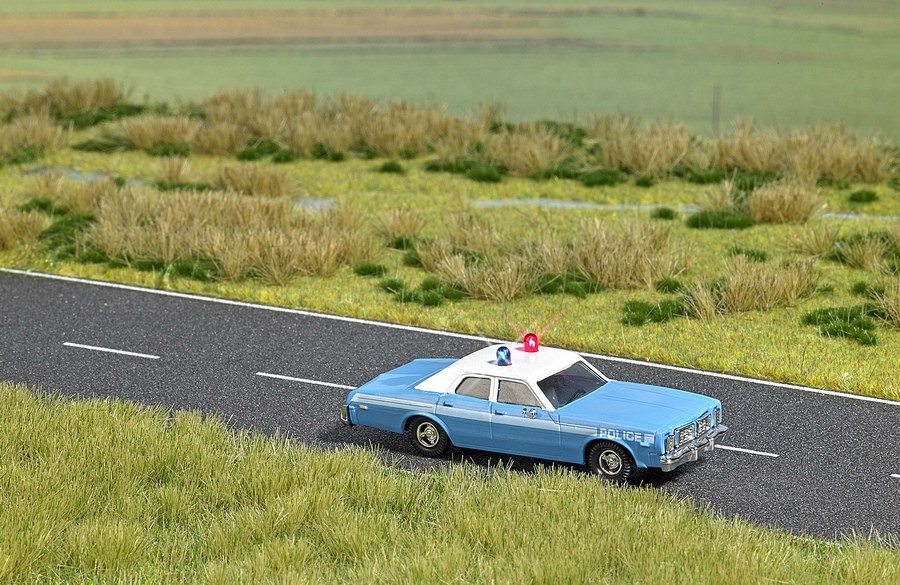 Busch 5629 - 1/87 / H0 Dodge Monaco - Police - New