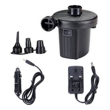 Electric Air Pump for Paddling Pool Fast Inflator Deflator Camp Air Bed Mattress