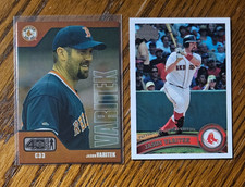 Jason Varitek 2002 UD 40 Man Rainbow Foil No.281 +2011 Topps Diamond Anniversary