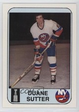 1983-84 New York Islanders Islander News Duane Sutter #13 0q3