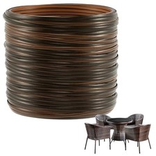 Wicker Repair Kit - Rattan Patio Chair Sofas Repair 459ft Graduated Dark Brown