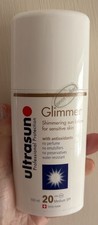 Image of ultrasun Glimmer Shimmering Sun Lotion With Antioxidants SPF 20 , 100 ml NEW