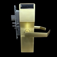 Gold Tesa Onity HT24 Hotel Door Lock RFID Card Reader Dead Bolt Mortise R & L **