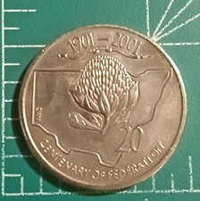 2001 Australia 20 Cents  Centenary of Federation  New South Wales 