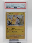 POKEMON TEAM UP SM BLACK STAR PROMO PIKACHU #SM162 HOLO PSA 9
