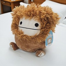 New Squishmallow Benny the Bigfoot 9" Plushy Brown Fluffy