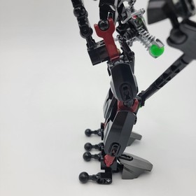 RARE 6203 Hero Factory BLACK PHANTOM 100% COMPLETE +Manual Villans LEGO Bionicle