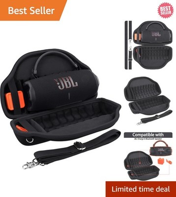 Co2Crea Case for JBL Charge 6 Waterproof Portable Bluetooth Speaker, Hard Travel